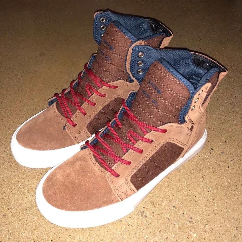 Supra Skytop Kids Size 3 US High Top Shoes